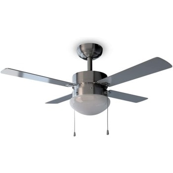 Вентилатор за таван с лампа Cecotec Energy Silence Aero 450, 132 см, 3 степени, 50W, клас А, технология EnergySilence, AeroBlades, AirFlow Advance, сив image
