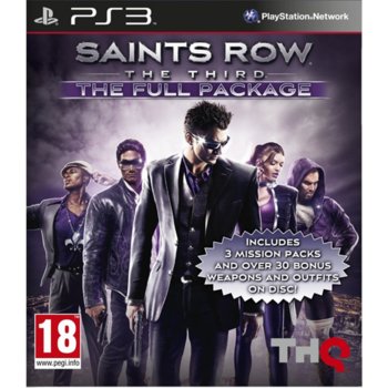 Игра за конзола Saint's Row: The Third - The Full Package, за PlayStation 3 | JAR Computers Saints Row: The Third - The Full Package