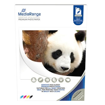 Фотохартия MediaRange High Glossy MRINK119, A4, гланцирана, 115 g/m2, 50 листа | JAR Computers MediaRange High Glossy A4 MRINK119