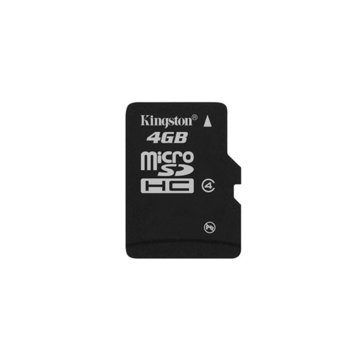 Kingston microSDHC 4GB, Class 4