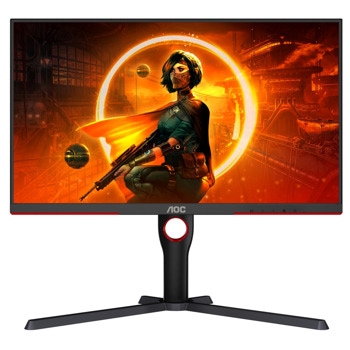 Монитор AOC Q27G3XMN/BK, 27" (68.58cm) VA панел, 180Hz, QHD, 1ms, 80 000 000:1, 700cd/m2, DisplayPort, HDMI | JAR Computers AOC Q27G3XMN/BK