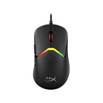 Мишка HyperX Pulsefire Saga, оптична (3200 dpi), USB, 6 бутона, черна | JAR Computers HyperX Pulsefire Saga, Black