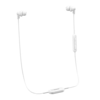 Слушалки Panasonic RP-NJ300BE-W, безжични, Bluetooth, тип "тапи", бели | JAR Computers Panasonic RP-NJ300BE-W