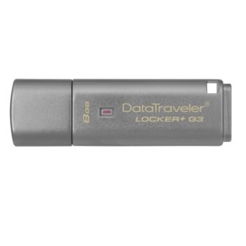 8GB Kingston DataTraveler Locker+ G3
