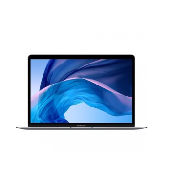 Лаптоп Apple MacBook Air 13 (MVFH2ZE/A)(сив), двуядрен Amber Lake Y Intel Core i5-8210Y 1.6/3.6 GHz, 13.3" (33.78 cm) Retina IPS LED-backlit Display, (Thunderbolt), 8GB, 128GB SSD, macOS Mojave, 1.25 kg | JAR Computers Apple MacBook Air 13 Grey