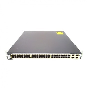 Cisco Catalyst 3750 48-port 10/100/1000 Суич, 4 SFP Multilayer | JAR Computers Cisco Catalyst 3750 48-port 10/100/1000 Switch 4S