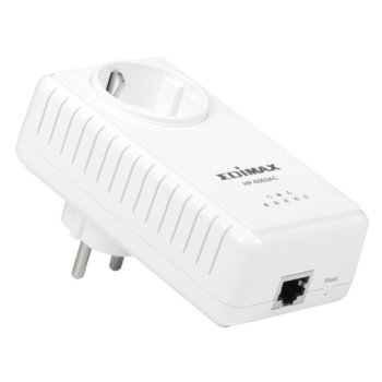 Edimax HP-6002AC AV600 Gigabit PowerLine Adapter, AC гнездо, 600Mbps | JAR Computers Edimax HP-6002AC AV600 Gigabit PowerLine Adapter