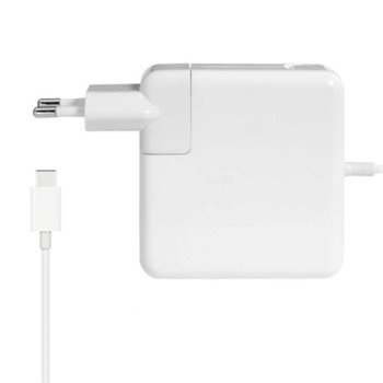 Захранване (заместител) за лаптопи Apple 29W, 5.2V/9V/12.5V/14.5V/16V, 2.0A 2.4A 3.0A 3.5A, USB Type-C | JAR Computers Адаптер DeTech 328 за Apple, Type-C