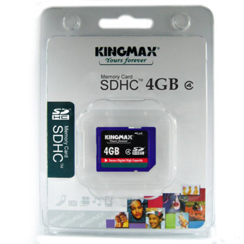 4GB SD, Kingmax, 2г. Гаранция