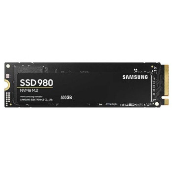 Памет SSD 500GB, Samsung 980 (MZ-V8V500BW), NVMe, M.2 (2280), скорост на четене 3100 MB/s, скорост на запис 2600 MB/s | JAR Computers Samsung MZ-V8V500BW