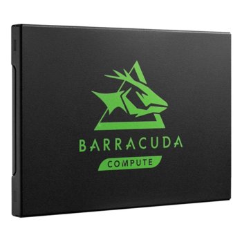 Памет SSD 500GB, Seagate BarraCuda 120 (ZA500CM1A003), SATA3 6GB/s, 2.5"(6.35 cm), скорост на четене 560 MB/s, скорост на запис 540 MB/s | JAR Computers Seagate ZA500CM1A003