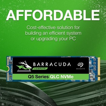 Seagate 500GB BarraCuda Q5 M.2 NVME ZP500CV3A001