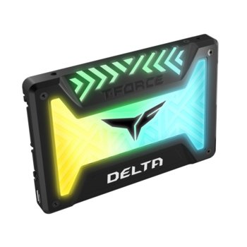 Team Group DELTA RGB SSD 500GB Black T253TR500G3C3