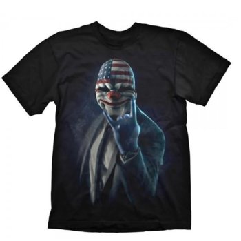 Тениска Gaya Entertainment Payday 2 Rock On, размер L, черна | JAR Computers Тениска Gaya Payday 2 Rock On L