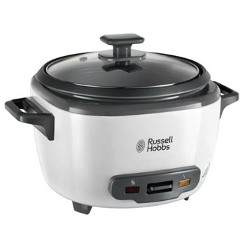 Оризоварка Russell Hobbs 27040-56, 3.3 л. вместимост, 500W, поддържане на топлина, сив | JAR Computers Оризоварка Russell Hobbs 27040-56