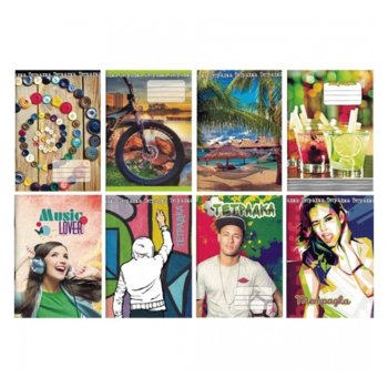 Тетрадка речник Noname, формат А5, вестникарска хартия, 60 листа | JAR Computers ТЕТРАДКА A5 60Л. ШИРОКИ РЕДОВЕ ВЕСТНИК