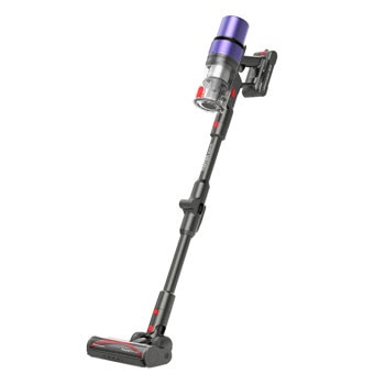 Прахосмукачка Rohnson Mamba M18, вертикална/ръчна, безжична, 465W, 600ml капацитет на контейнера, до 70 минути време на работа, HEPA 13 филтър, 2 скорости, черна | JAR Computers Rohnson M18