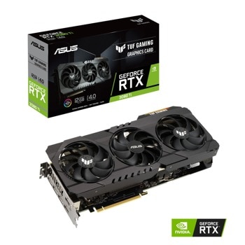 Видео карта Nvidia GeForce RTX 3080 Ti, 12GB, Asus TUF Gaming (TUF-RTX3080TI-12G-GAMING), GDDR6X, 384-bit, DisplayPort, HDMI | JAR Computers Asus TUF-RTX3080TI-12G-GAMING