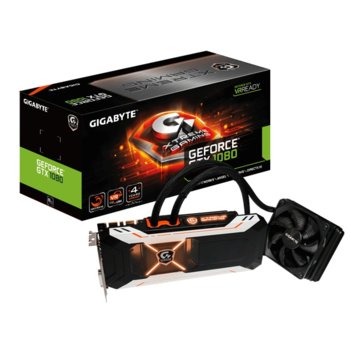 Видео карта GF GTX 1080, 8GB, Gigabyte GV-N1080XTREME W-8GD, PCI-E 3.0, GDDR5X, 256 bit, Display Port, HDMI, DVI | JAR Computers Gigabyte GV-N1080XTREME W-8GD