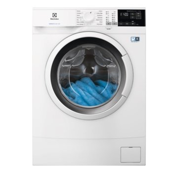 Перална машина Electrolux EW6S427W, клас F, 7 кг. капацитет за зареждане, 1200 оборота в минута, 14 програми, свободностояща, 60 cm. ширина, бяла | JAR Computers Electrolux EW6S427W
