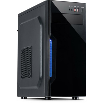 Кутия Inter Tech B-42, ATX/mATX, 2x USB 2.0, черна, без захранване | JAR Computers Inter Tech B-42 88881307