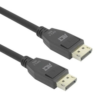 Кабел ACT AK4081, от DisplayPort(м) към DisplayPort(м), 1m, черен, 8K@60Hz | JAR Computers ACT AK4081