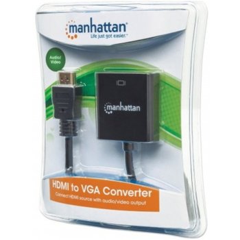 MANHATTAN 151450 HDMI към VGA конвертор със звук