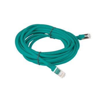 Lanberg patch cord CAT.5E FTP 5m, green