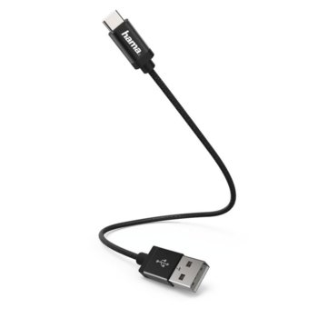 Hama 178281 USB A(м) към USB C(м) 0.2m