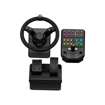 Волан с педали Logitech G Saitek Farm Simulator Controller, за PC | JAR Computers Logitech G Saitek Farm Simulator Controller