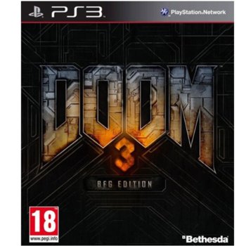 Игра за конзола Doom 3 BFG Edition, съдържа Resurrection of Evil, Тhe Lost Mission, DOOM и DOOM 2; за PS3 | JAR Computers Doom 3 BFG ED