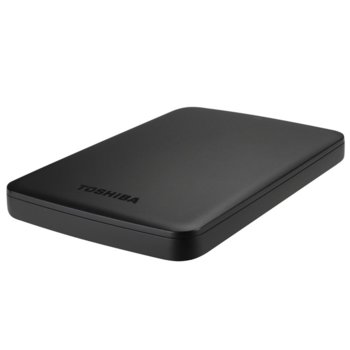 Твърд диск 500GB Toshiba Canvio Basic, черен, 2.5" (6.35cm), външен, USB3.0, 2г. гаранция | JAR Computers 500GB Toshiba Canvio Basic
