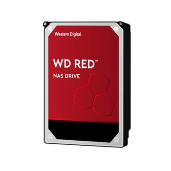 Твърд диск 6TB WD Red NAS, SATA 6 Gb/s, 5400rpm, 256MB, 3.5" (8.89 cm) | JAR Computers WD 6TB WD Red NAS 256MB 3.5in