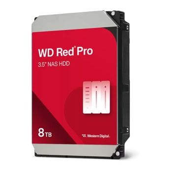 Твърд диск 8TB Western Digital Red Pro NAS, SATA 6Gb/s, 7200rpm, 256MB кеш, 3.5"(8.89cm) | JAR Computers Western Digital Red Pro NAS 8TB WD8005FFBX