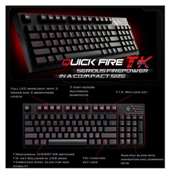 CM Storm Quick Fire TK Red