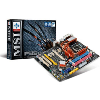 Дънна платка MSI P35 Diamond, P35, LGA775, DDR3, 2xPCI Express, SB7.1, Lan1000, SerialATA Raid, 1394, ATX | JAR Computers MSI P35 Diamond