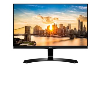 Монитор LG 23MP68VQ-P 23" (58.42 cm), IPS панел, 75Hz, Full HD, 5ms, 250cd/m2, HDMI, DVI | JAR Computers LG 23MP68VQ-P