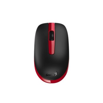Мишка Genius NX-7007, оптична (1200 dpi), безжична, USB, червена | JAR Computers Genius NX-7007 Red