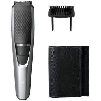 Тример Philips Beardtrimmer series 3000 BT3216/14, до 60 мин. време на работа, 0.5-10 mm, сребрист | JAR Computers Philips Beardtrimmer series 3000 BT3216/14