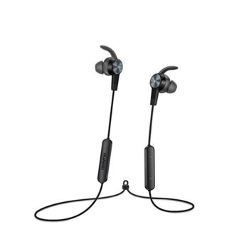 Слушалки Huawei Sport Headphones Lite CM61, безжични, Bluetooth, микрофон, до 11 часа време на работа, водоустойчиви, черни | JAR Computers Huawei Sport Bluetooth Headphones Lite, Black