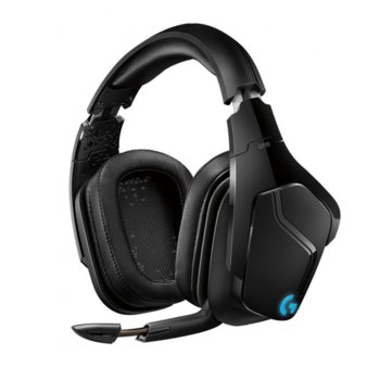 Слушалки Logitech G935, безжични, микрофон, гейминг, 7.1 Surround Sound, черни | JAR Computers Logitech G935 Wireless 981-000744