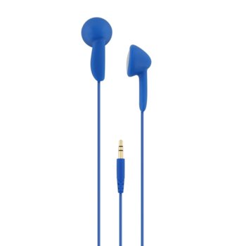 Слушалки TnB Pocket, силиконово покритие, сини | JAR Computers TnB Pocket Blue ESPOCKETBL