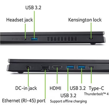 Acer Nitro V 15 ANV15-51-98T8 NH.QQEEX.00C