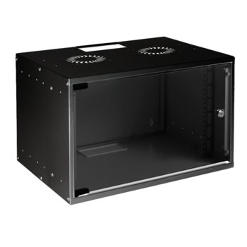 Комуникационен шкаф Mirsan MR.SOH09U40DE.01, 9U, 535 x 400 x 440 mm, D=400 мм, черен | JAR Computers MirsanMR.SOH09U40DE.01
