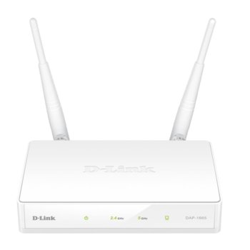 Точка за достъп D-Link DAP-1665 Wireless AC1200 Dual Band, 1 x 10/100/1000 Ethernet Port, 2 външни антени | JAR Computers D-Link DAP-1665