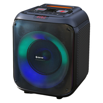 Тонколона Denver BPS-250, 40W, Bluetooth, USB, черна, слот за MicroSD карта, до 4 часа време на работа | JAR Computers Тонколона Denver BPS-250