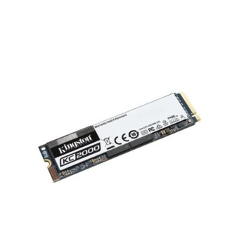Памет SSD 1TB Kingston KC2000, NVMe, M.2 2280, скорост на четене 3200MB/s, скорост на запис 2200MB/s | JAR Computers Kingston KC2000 1TB