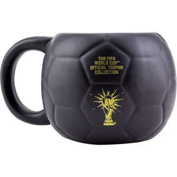 Чаша Paladone FIFA Football (Black and Gold) Shaped Mug, 400ml, черна | JAR Computers Paladone FIFA Football (Black and Gold) Shaped Mug