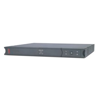 UPS APC 450VA RM (1U) с подарък разклонител APC Essential SurgeArrest 5, 450VA/280W, Line Interactive | JAR Computers APC 450VA RM + Essential SurgeArrest 6