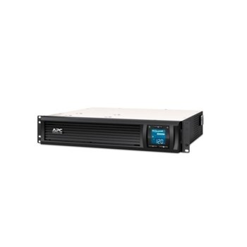 UPS APC Smart-UPS в комплект с разклонител APC Essential SurgeArrest 5, 1000VA/600W, Line Interactive, Rack | JAR Computers APC SMC1000I-2UC_PM5U-GR